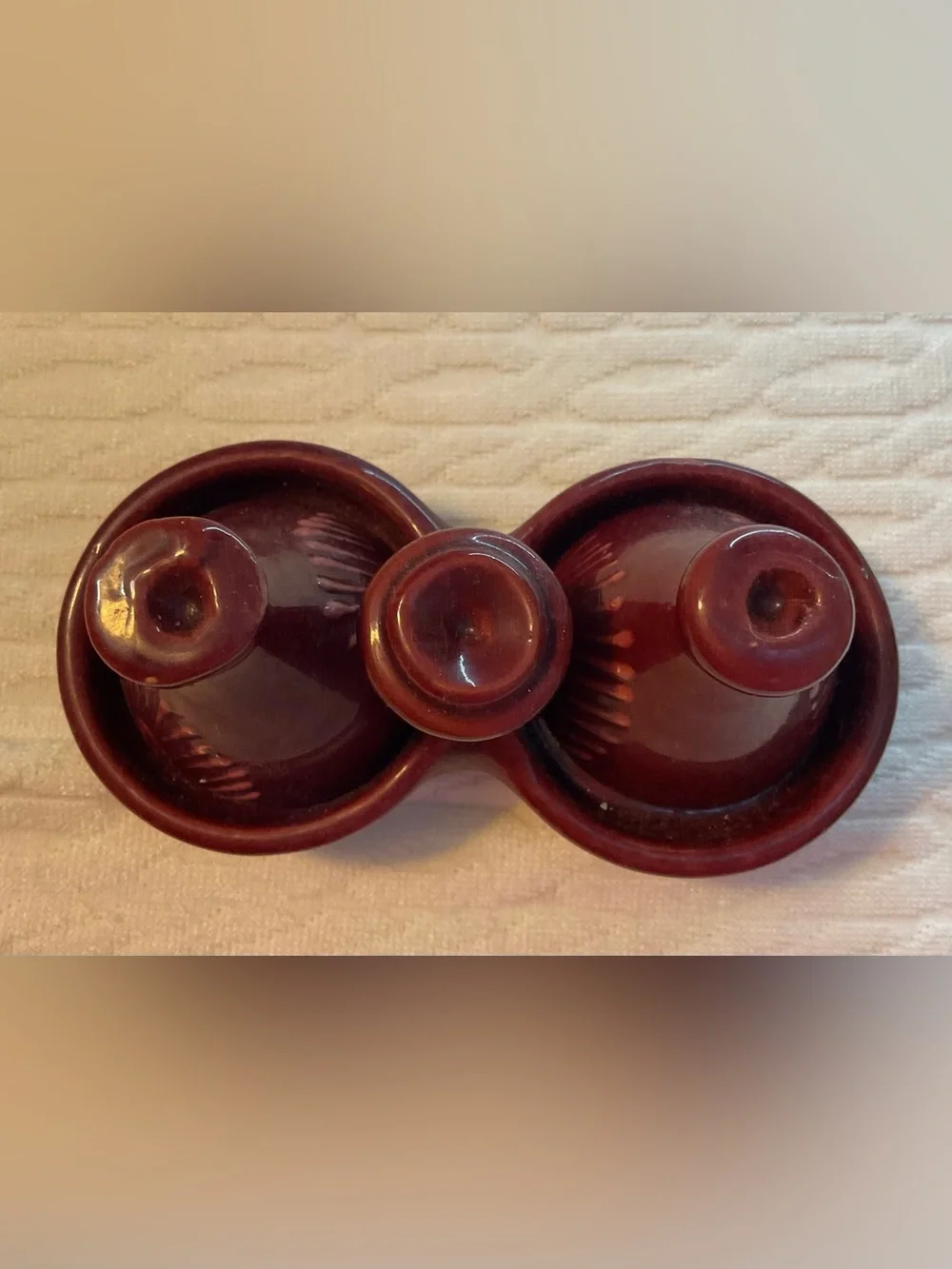 Moroccan Spice Holder Mini Tagine Ceramic Salt And Pepper Shakers Container Set